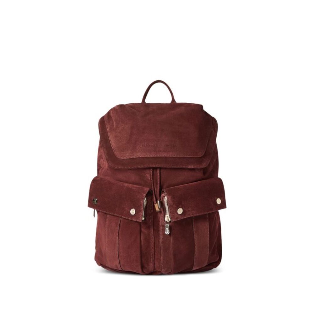 Brunello Cucinelli Brown Backpacks Men
